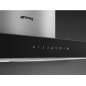 SMEG KBT9L4VN DEKOR WANDHAUBE EDELSTAHL/GLAS 90 CM