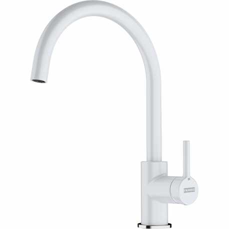 FRANKE LINA SINGLE LEVER SINK MIXER TAP WHITE