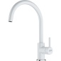 FRANKE LINA SINGLE LEVER SINK MIXER TAP WHITE