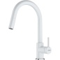 FRANKE LINA DOCCIA ROBINET MITIGEUR MONOCOMMANDE AVEC DOUCHETTE EXTRACTIBLE BLANC