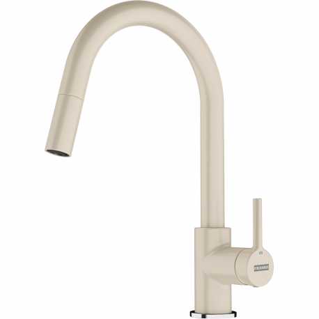 FRANKE LINA DOCCIA SINGLE LEVER SINK MIXER TAP OATMEAL