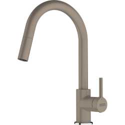 FRANKE LINA DOCCIA SINGLE LEVER SINK MIXER TAP OYSTER