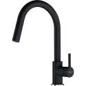 FRANKE LINA DOCCIA MISCELATORE MONOCOMANDO CON DOCCETTA ESTRAIBILE BLACK