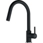 FRANKE LINA DOCCIA MISCELATORE MONOCOMANDO CON DOCCETTA ESTRAIBILE BLACK