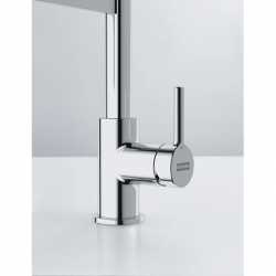 FRANKE LINA DOCCIA ROBINET MITIGEUR MONOCOMMANDE AVEC DOUCHETTE EXTRACTIBLE CHROME/NOIR