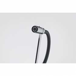 FRANKE LINA DOCCIA ROBINET MITIGEUR MONOCOMMANDE AVEC DOUCHETTE EXTRACTIBLE CHROME/NOIR