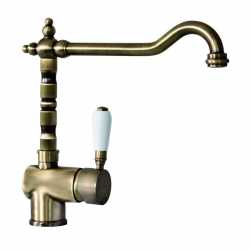 SCHOCK AQUASTYLE EINHAND SPÜLTISCHMISCHER BRONZE