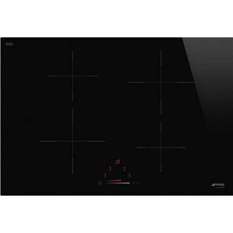 SMEG INDUKTIONSKOCHFELD SI4742D SCHWARZ 75 CM