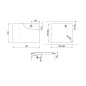 TABLE DE CUISSON INDUCTION SMEG SI4742D NOIR 75 CM