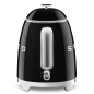 HERVIDOR ELÉCTRICO SMEG NEGRO KLF05BLEU ESTILO AÑOS 50