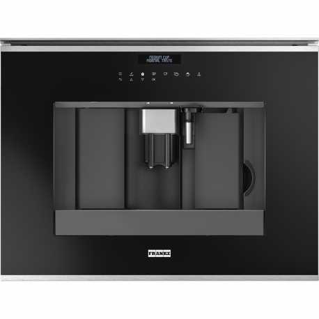 FRANKE MYTHOS FMY 45 CM XS EINBAU-KAFFEEMASCHINE EDELSTAHL SATIN / SCHWARZER KRISTALL