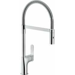 NOBILI FLAT SINGLE LEVER SINK MIXER TAP CHROME PLATED