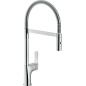 NOBILI FLAT SINGLE LEVER SINK MIXER TAP CHROME PLATED