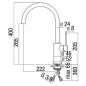 NOBILI WEB EINHAND SPÜLTISCHMISCHER CHROM NOBILI WEB EINHAND SPÜLTISCHMISCHER CHROM