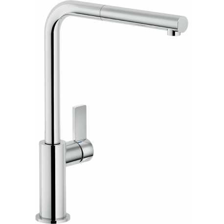 NOBILI FLAG GRIFO MONOCOMANDO PARA FREGADERO CAÑO ALTO EXTRAIBLE CROMO