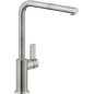 NOBILI FLAG SINGLE LEVER SINK MIXER TAP WITH PULL OUT STAINLESS STEEL                               SPRAY