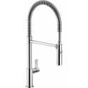 NOBILI FLAG SINGLE LEVER SINK MIXER TAP WITH PULL OUT SPRAY CHROME
