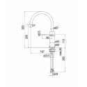 NOBILI VELIS SINGLE LEVER SINK MIXER TAP