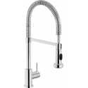 NOBILI FLAG SINGLE LEVER SINK MIXER TAP WITH PULL OUT SPRAY CHROME