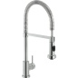 NOBILI LIVE ROBINET MITIGEUR MONOCOMMANDE AVEC DOUCHETTE ACIER INOXYDABLE