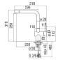NOBILI LIVE SINGLE LEVER SINK MIXER TAP