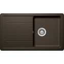 SCHOCK KITCHEN SINK TOLEDO D100 1 BOWL CRISTADUR BRONZE