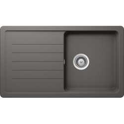 SCHOCK EINBAUSPÜLE TOLEDO D100 CRISTADUR SILVERSTONE