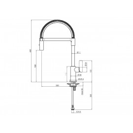 NOBILI FLAG SINGLE LEVER SINK MIXER TAP CHROME PLATED |FAB Appliances