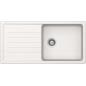 SCHOCK KITCHEN SINK TOLEDO D100L 1 BOWL CRISTADUR PURE WHITE
