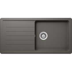SCHOCK EINBAUSPÜLE TOLEDO D100L CRISTADUR SILVERSTONE