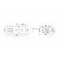 FREGADERO SCHOCK TOLEDO D200 A DE DOBLE SENO CRISTADUR BLANCO PURO