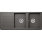 SCHOCK TOLEDO ÉVIER 2 CUVES D200 A CRISTADUR SILVERSTONE