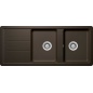 SCHOCK TOLEDO ÉVIER 2 CUVES D200 A CRISTADUR BRONZE