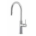 SCHOCK AQUACLUB SINGLE LEVER KITCHEN SINK MIXER TAP WITH PULL OUT SPRAY CHROME
