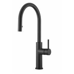 SCHOCK AQUACLUB GRIFO MONOCOMANDO PARA FREGADERO CAÑO ALTO EXTRAÍBLE NEGRO