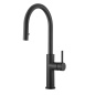 SCHOCK AQUACLUB SINGLE LEVER KITCHEN SINK MIXER TAP WITH PULL OUT SPRAY BLACK