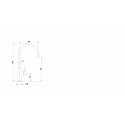 SCHOCK AQUASLIM ROBINET MITIGEUR MONOCOMMANDE CHROME