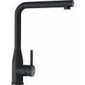 SCHOCK KETO SINGLE LEVER KITCHEN SINK MIXER TAP BLACK STAINLESS STEEL