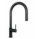 SCHOCK AQUARAIN SINGLE LEVER KITCHEN SINK MIXER TAP WITH PULL OUT SPRAY BLACK