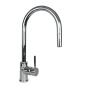 SCHOCK AQUASTAR MISCELATORE MONOCOMANDO CON DOCCETTA ESTRAIBILE CROMATO