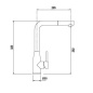SCHOCK KETO MISCELATORE MONOCOMANDO ACCIAIO INOX MASSICCIO