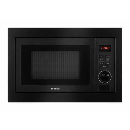 HORNO DE MICROONDAS CON GRILL ELÉCTRICO SCHOCK PRIMUS NEGRO MATE