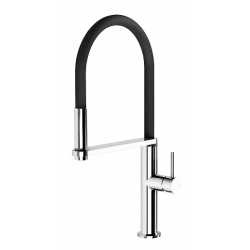 SCHOCK NEW AQUASHAKE SINGLE LEVER KITCHEN SINK MIXER TAP WITH PULL OUT SPRAY CHROME