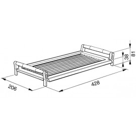 SMEG BB3679 GRILL EN HIERRO COLADO PARA ENCIMERAS A GAS