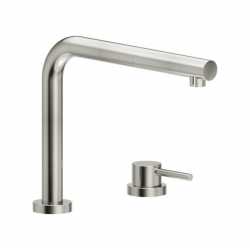 NOBILI ACQUERELLI SINGLE CONTROL MIXER TAP RETRACTABLE SPOUT WITH PULL OUT SPRAY STAINLESS STEEL