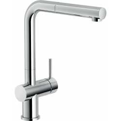NOBILI LIVE GRIFO BAJO VENTANA MONOCOMANDO PARA FREGADERO CON DUCHA DE MANO CROMADO