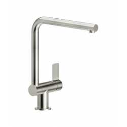 NOBILI FLAG UNDER WINDOW KITCHEN SINGLE LEVER SINK MIXER TAP STAINLESS STEEL