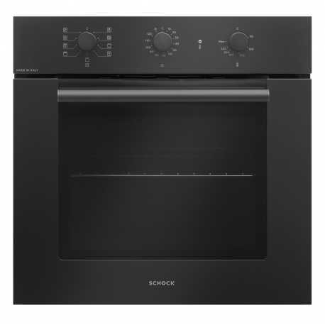 FORNO ELETTRICO VENTILATO SCHOCK INDUSTRIAL NERO OPACO