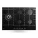 SCHOCK GAS HOB CRYSTAL PC 75 BLACK GLASS 75 CM
