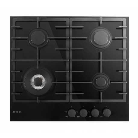 SCHOCK GASKOCHFELD CRYSTAL PC60 1T SCHWARZ GLAS 60 CM